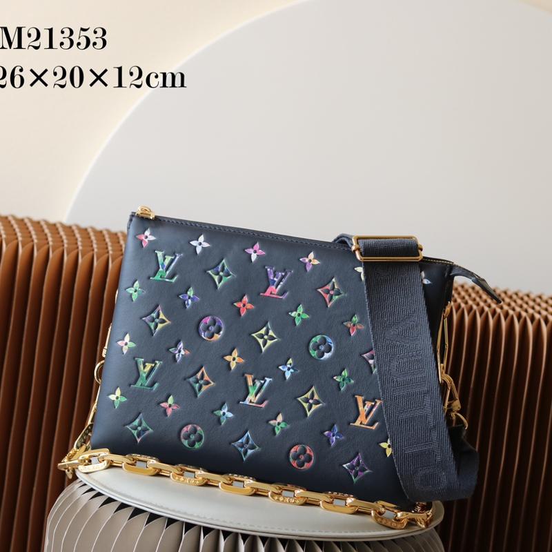 LV Handbags Clutches M21353 black color